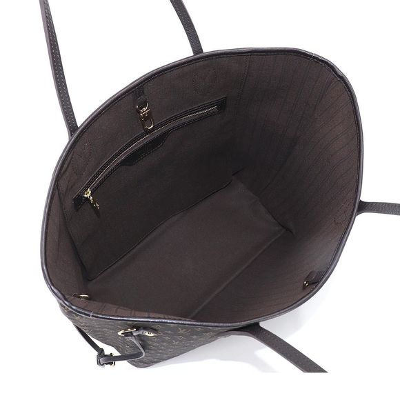 Louis Vuitton Monogram Ideal Neverfull MM Tote Bag Canvas Fuzan - Picture 6 of 8